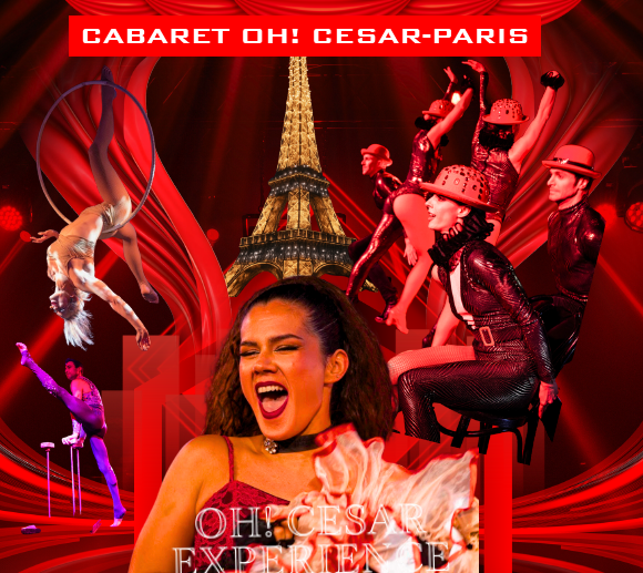 Déjeuner spectacle cabaret Oh ! César